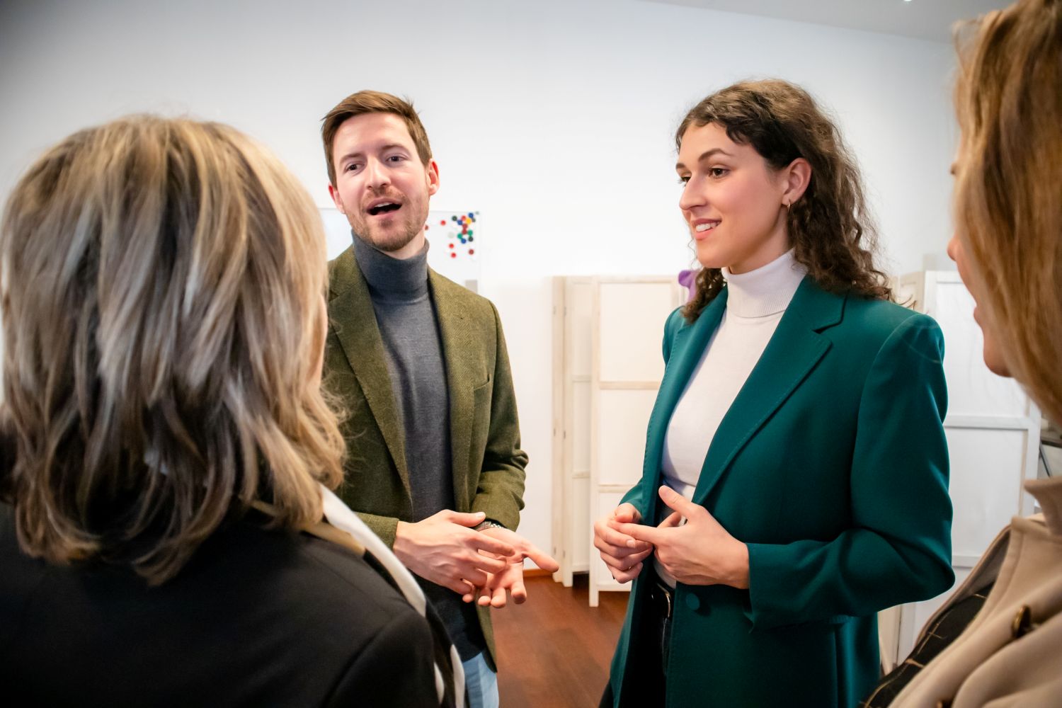 Stimme und Sprechen Wien Sprechtraining Gruppe